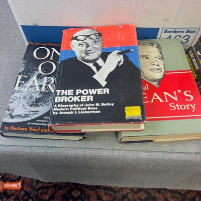 2 Bankers Boxes of BOOK; Western & History + Others