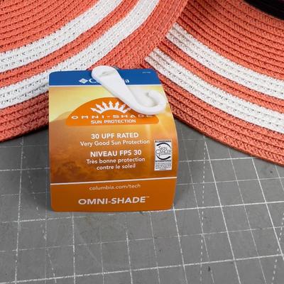 2 Columbia NEW with Tags SUN HATS 