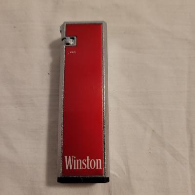 Vintage Zippo and Winston Lighters and Laredo Cigarette Roller (FE-EL)