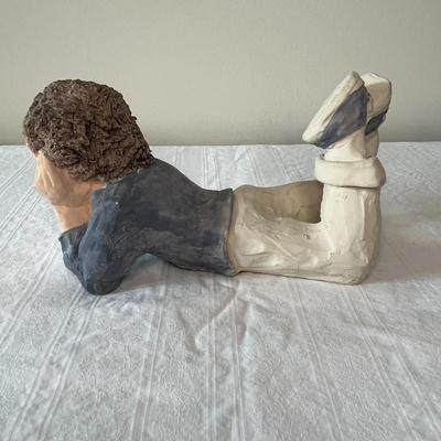 "Daze" Mortensen Sneaker Kids Sculpture (LR)