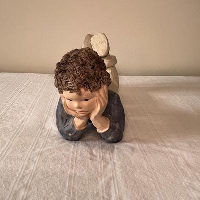 "Daze" Mortensen Sneaker Kids Sculpture (LR)
