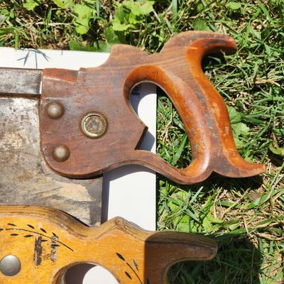 Lot of 5 Saws C.E. Jennings New York Buck Bros,