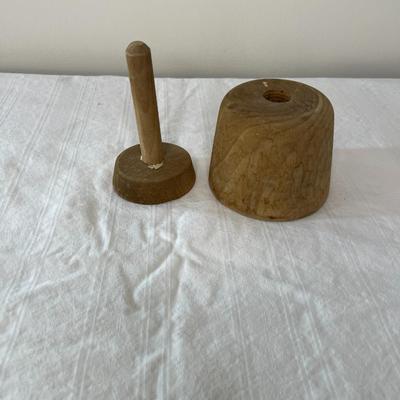 Wooden Butter Mold (LR)