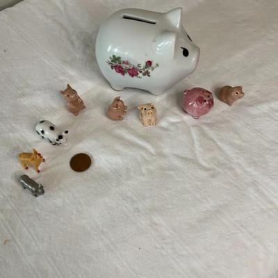 Miniature Ceramic Pig Collection (LR)