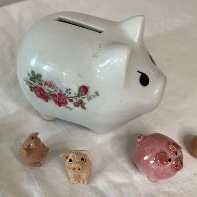 Miniature Ceramic Pig Collection (LR)