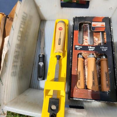 Tool Lot Drill Bits Handy Sandvik Chisels