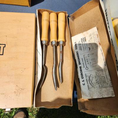 Tool Lot Drill Bits Handy Sandvik Chisels
