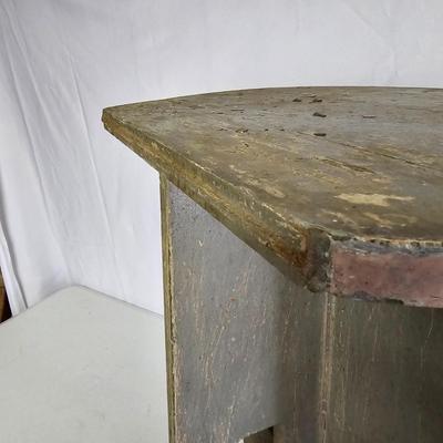 Rustic Wooden Side Table (SB-JS)