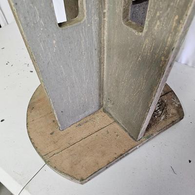 Rustic Wooden Side Table (SB-JS)