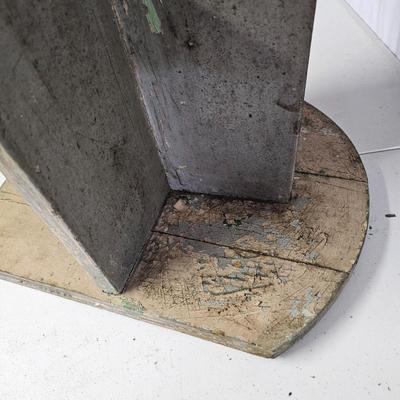 Rustic Wooden Side Table (SB-JS)