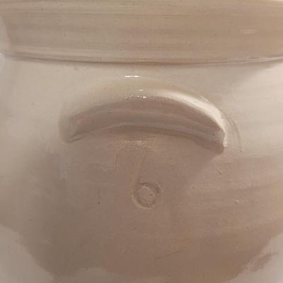 Antique Six Gallon Butter Churn Crock (FE-EL)