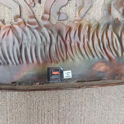 METAL/TIN WALL HUNG ART