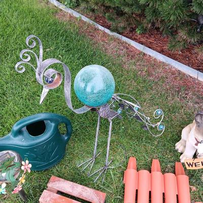 YARD/PATIO ART PLUS GARDENING NEEDS