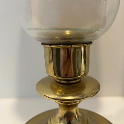 Pair of Hurricane Candle Holders (LR)