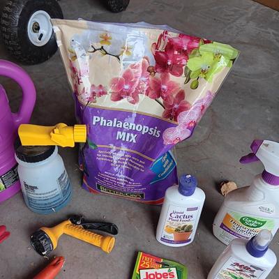 GARDENING TOOLS AND CHEMICALS
