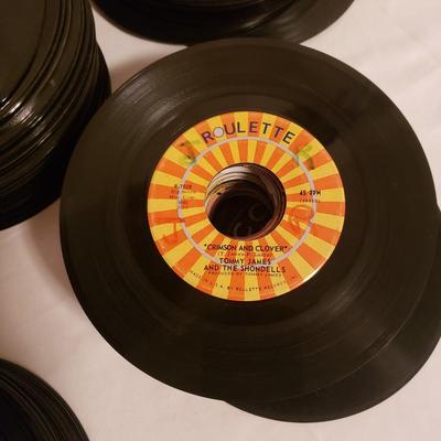 Wide Variety of 45's Records (LR-KD)