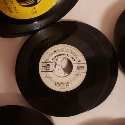 Wide Variety of 45's Records (LR-KD)