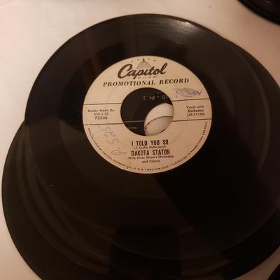 Wide Variety of 45's Records (LR-KD)