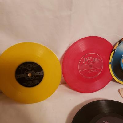 Wide Variety of 45's Records (LR-KD)