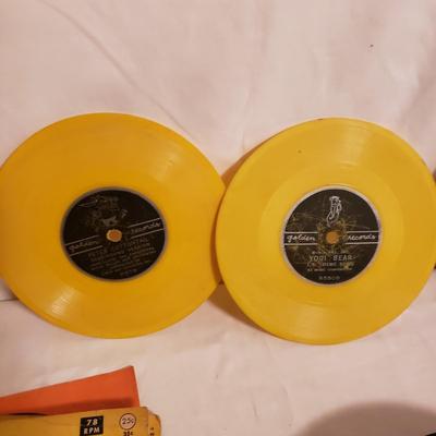 Wide Variety of 45's Records (LR-KD)