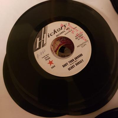 Wide Variety of 45's Records (LR-KD)