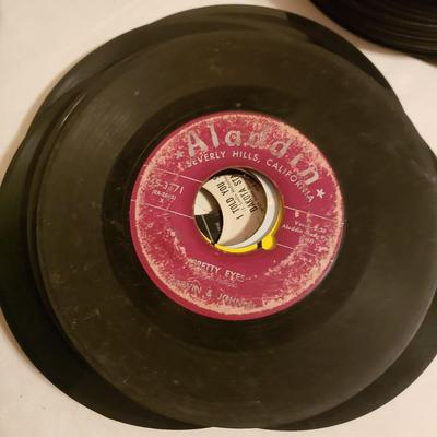 Wide Variety of 45's Records (LR-KD)