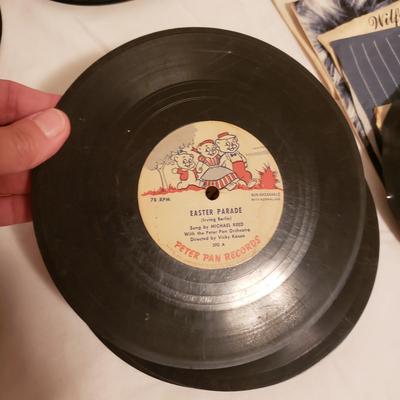 Wide Variety of 45's Records (LR-KD)
