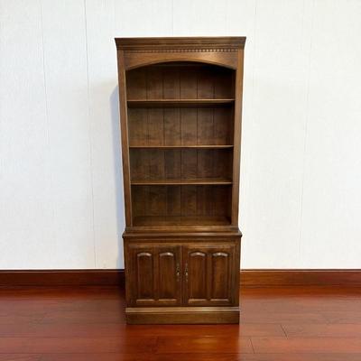 Ethan Allen Heirloom Tall Library Bookcase (LR)