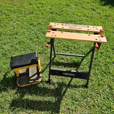 Black & Decker Workmate & Rolling Work Stool (SF-JS)