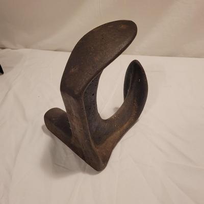 Antique Cast Iron Cobblers Anvil & Shoe Forms (FE-EL)