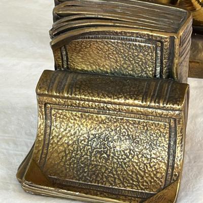 Mismatched Set of Brass Bookends (LR)
