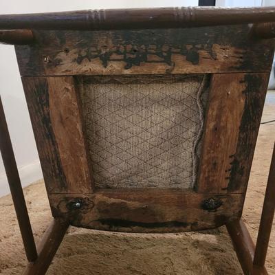 Pressed Back Solid Wood Chair (FE-EL)