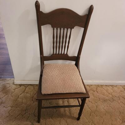 Pressed Back Solid Wood Chair (FE-EL)