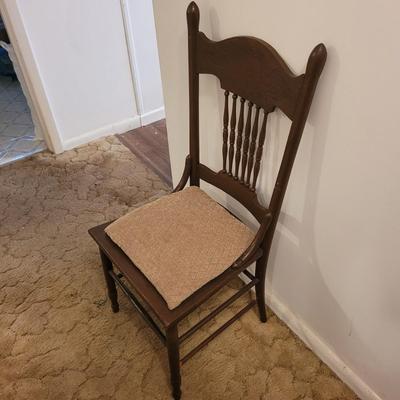 Pressed Back Solid Wood Chair (FE-EL)