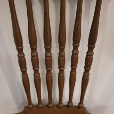Pressed Back Solid Wood Chair (FE-EL)