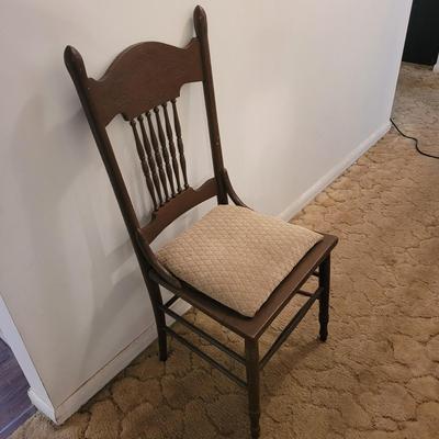 Pressed Back Solid Wood Chair (FE-EL)