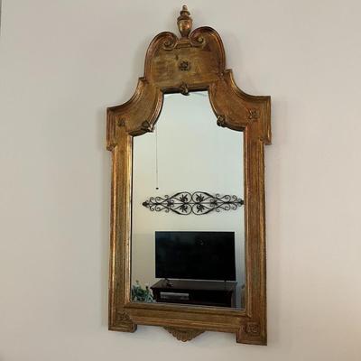 Gold Gilded Frame Mirror (LR)