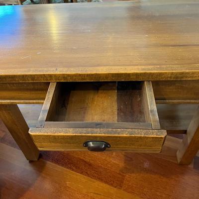 Mission Style Library Table/Console Table (LR)