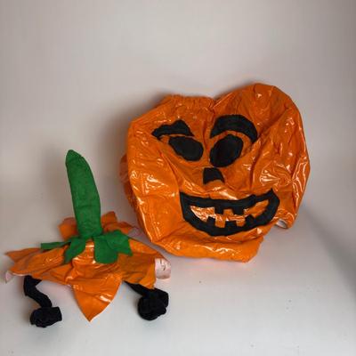 A486 Handmade Pumpkin Costume