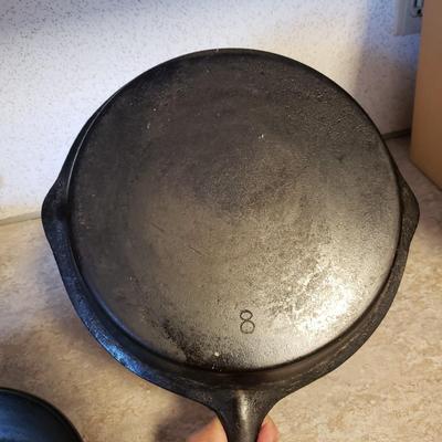 11 Piece Cast Iron Pans (K-KD)