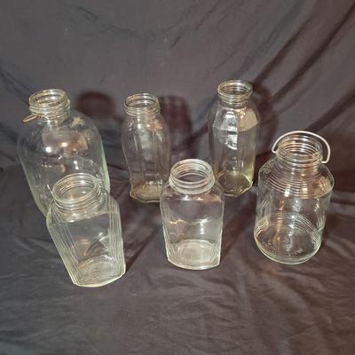 30's/40's/50's Glass Jars-Duraglas, Hazel Atlas, Owens-Ill. & More (K-KD)