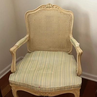 French Provincial Bergere Chair (B1)
