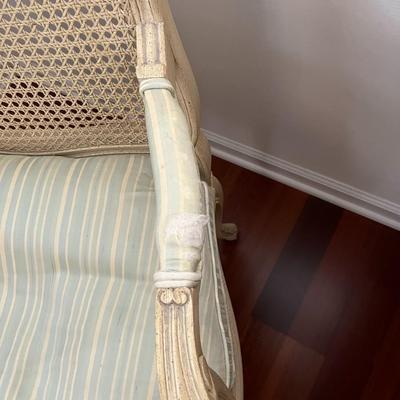 French Provincial Bergere Chair (B1)