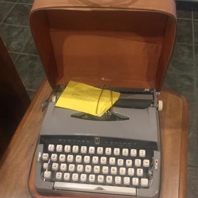 Brother Valiant Typewriter with Carrying Case