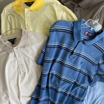 13 Mens XL Polo Short Sleeve Shirts Set 1