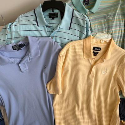 13 Mens XL Polo Short Sleeve Shirts Set 1
