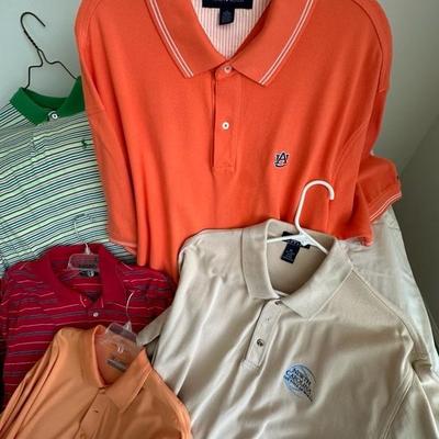 12 Mens XL Polo Short Sleeve Shirts Set 2