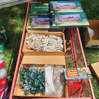 Christmas Holiday String Lights Many New