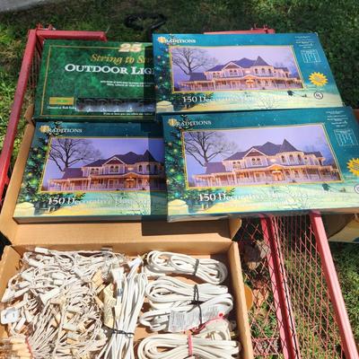 Christmas Holiday String Lights Many New