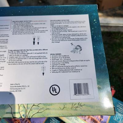 Christmas Holiday String Lights Many New